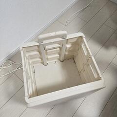 3coins フタ付き折りたたみキャリー　スリーコインズ　スリコ