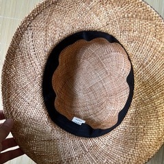 麦わら帽子　未使用　フリーサイズの画像