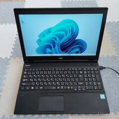 NEC VersaPro CORE i5
Windows11Pro
ノートパソコンの画像