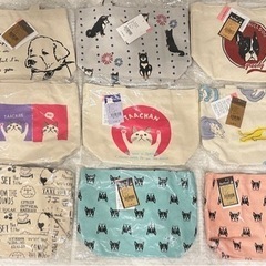 【新品】トートバッグ9個セットです！猫ちゃん 9000円相当！