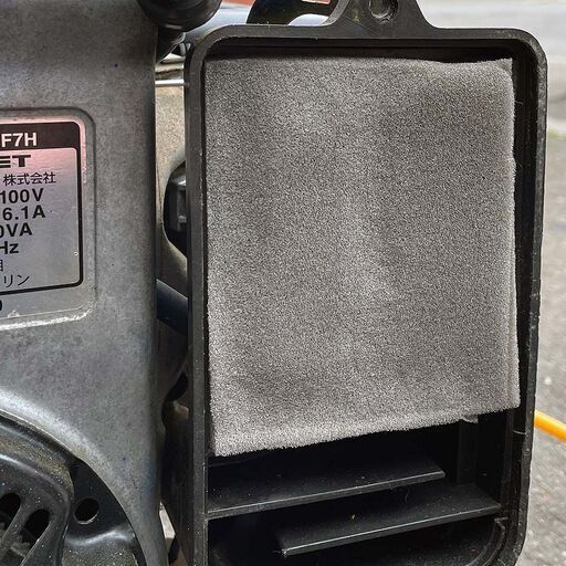 整備済＞YAMAHA ポータブルエンジン発電機 EF7H 現品管理番号：0705JPV5