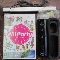 ☆NINTENDO 任天堂 RVL-001 Wii 本体一式 ウィー Wii Party◆今すぐ始められるの画像