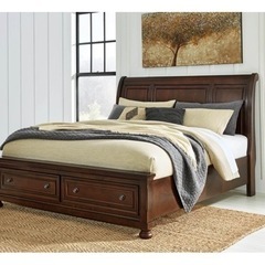 Ashley furniture King size bed frame