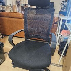 【お譲り先決定】オフィスチェア　関家具　オットマンつき