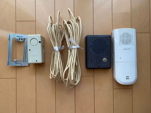 アイホン ハンズフリードアホン 電源直結式セット（TC-DEとWA-1M-T）