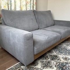 ニトリ　2.5人用布張りワイドソファ(アウロス4)の画像