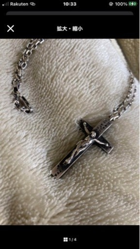 ２日間限定値下げ！ジャムホームメイドのロザリオネックレス