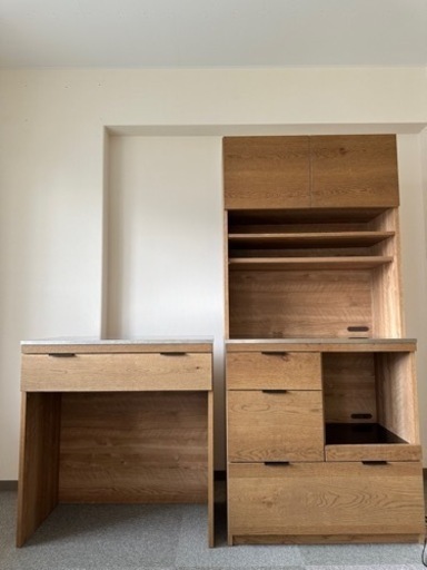 家具 食器棚　ダストカウンター