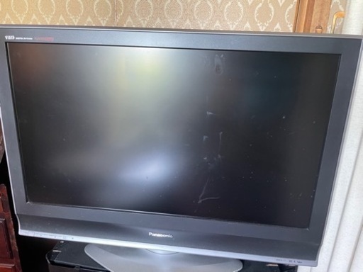7/7本日中、7/8明日午前中引き取り限定　TV パナソニック37型　VIERA