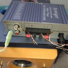 【7/9までの受け渡し限定のため受付本日まで、最終値下げ】KENWOOD スピーカー&小型アンプの画像