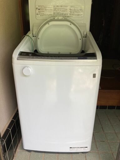 値下げしました＞中古　洗濯洗濯機／日立 ビートウォッシュ BW-DV80C　動作確認済み