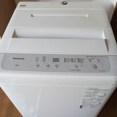パナソニック　2022年製　5kg洗い洗濯機
