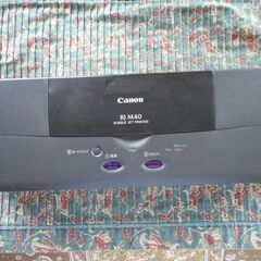 Canon BJ M40 バブルジェット　モバイルプリンタ　ジャ...
