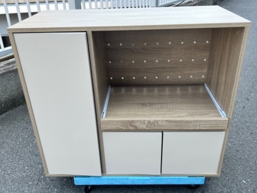 （ジM-8）SALE‼️￥3850(税込)　キッチンボード　キッチンラック　レンジ台