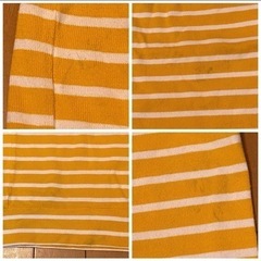 プチバトー PETIT BATEAU レディース Tシャツ XS ボーダー の画像