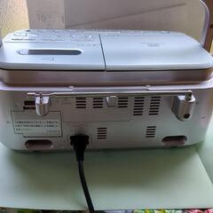 差し上げます　ソニーCDラジカセ　ジャング品の画像