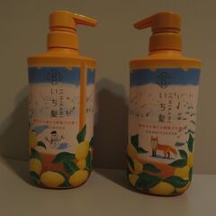 使用品★シャンプーとコンディショナー★いち髪　姫柚子の香り