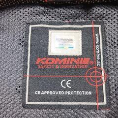 KOMINE パッド付きバイク安全服の画像