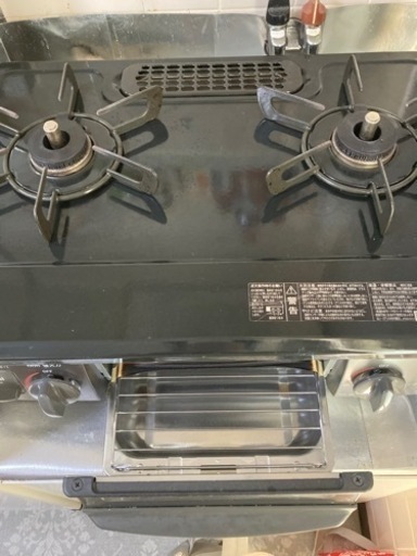 【受渡し決定済み】【2022年製造　グリル未使用‼️】リンナイ ガステーブル