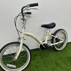  16inch  KIDS用自転車(白)