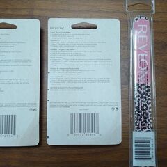 《譲渡終了》REVLON Crazy Shine Nail Buffer 2個 + REVLON 爪とぎ1個【全て新品未使用】の画像