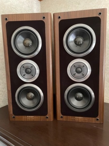 オーディオ　ステレオ スピーカーパイオニアS-55TSD S-55TWINSD 音響機器