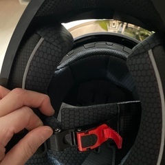 フルフェイスヘルメット　ダブルバイザーの画像