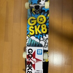 【未使用•未開封】スケボー　キッズ　GOske8 スケートボード...