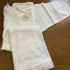 新品割烹着エプロンの画像