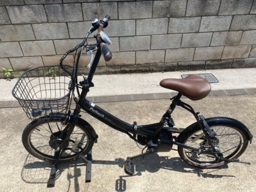 中古　PELTECH    TDN-206   電動アシスト自転車　外装6段　20インチ