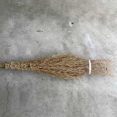新品未使用　竹ぼうき　生活雑貨 家庭用品 ガーデニングの画像