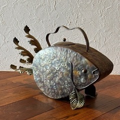 【譲ります】インテリア雑貨/魚のジョウロ