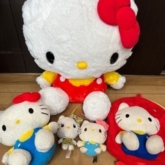 ハローキティ　ぬいぐるみ　リュック