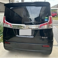 スズキ ソリオ GX2 両側電動スライドドア 予約ロック機能 スタッドレス付き 全周囲モニター 禁煙車 シートヒーター 衝突被害軽減ブレーキの画像