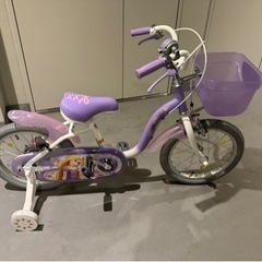 ラプンツェル　子ども用自転車の画像