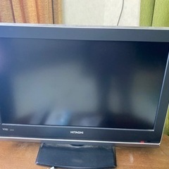 日立　26型テレビの画像