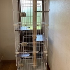 キャットケージ　ケージ　スリムキャットケージ 　猫ケージ 