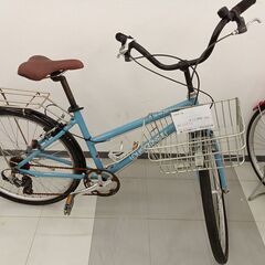 ★ジモティ割あり★  自転車 24インチ みずいろ  クリーニン...