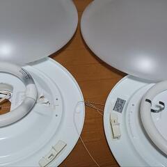シーリングライト×2　パナソニック　家具 照明器具の画像