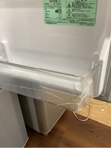 三菱2ドア冷蔵庫　MR-P15D-S   リサイクルショップ宮崎屋　佐土原店　24.7.7F