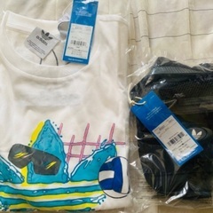 adidas新品2点セット！Tシャツ&バッグ