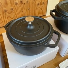 【新品　未使用】gioia キャセロール&蒸し器5点セットの画像
