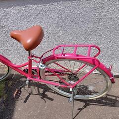 現在お話中！26インチ可愛い自転車の画像