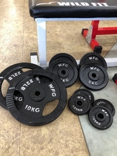 ワイルドフィット ベンチプレス ベンチプレスセット セーフティガード スポーツ フィットネス トレーニング 【10962943】 ワイルドフィット ベンチプレス ベンチプレスセット セーフティガード