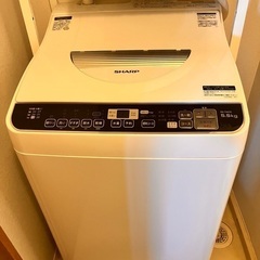 洗濯機 SHARP ES-TX5TCの画像