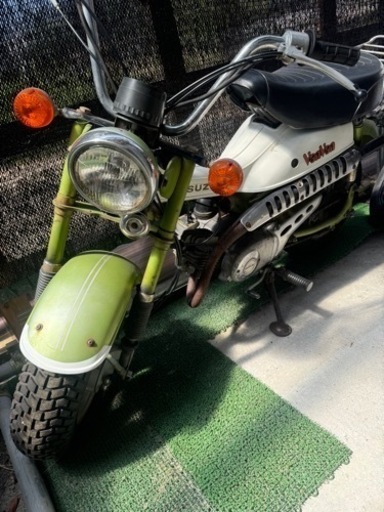 バイク スズキ　バンバン50