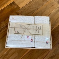 【新品　未使用】今治謹製　白織タオル