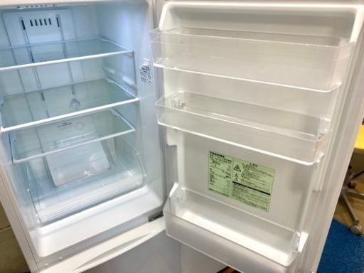 仙台市内トラック荷台渡し無料！ 東芝 GR-M15BS家電 キッチン家電 冷蔵庫