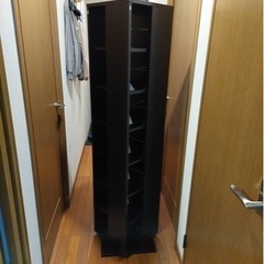 回転コミックラック　7段　中古品　※7/10受付終了