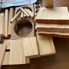 工作用木片の画像